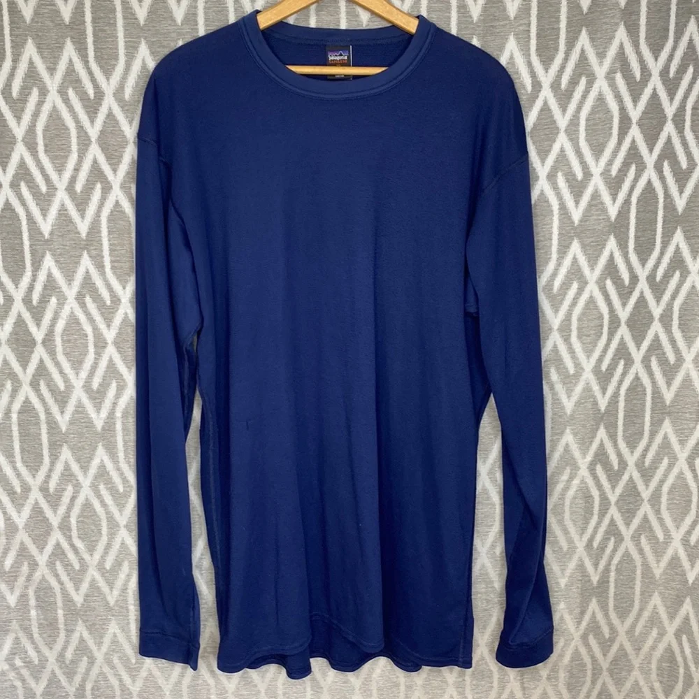 Patagonia Capilene Base Layer Navy Size: XL EUC